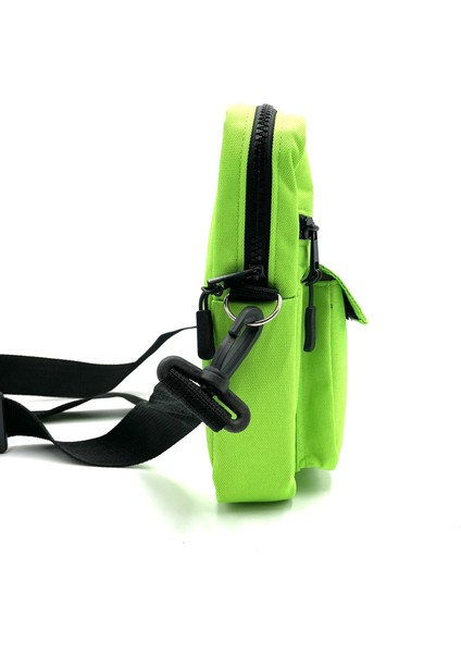 Studio Neon Yeşil Omuz/çapraz Askılı Unisex Su Geçirmez Çanta