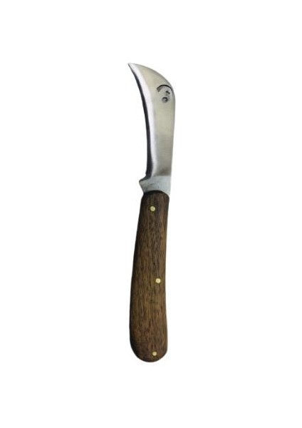 T102 Ahşap Saplı Paslanmaz Aşı Çakısı 18 Cm 1 Ad.