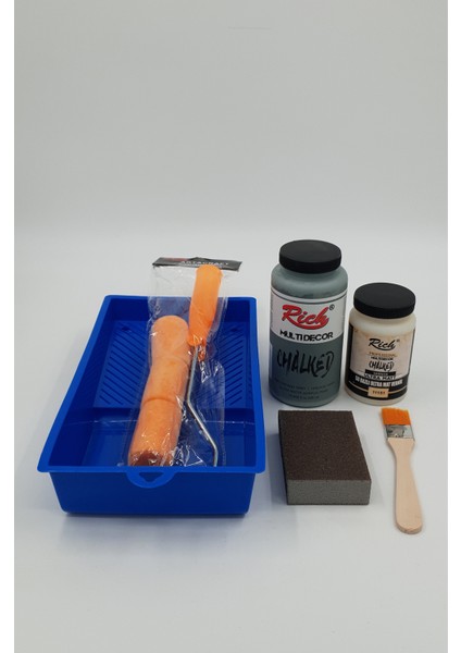 Chalked Mobilya Boyama Seti Chıcago Grey - Ultra Mat