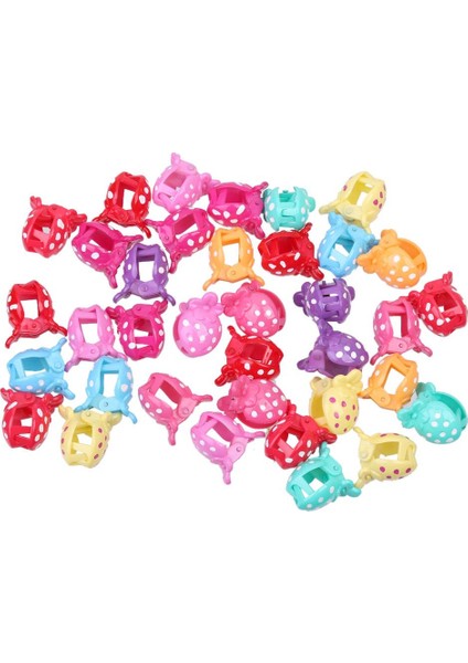 36X Sevimli Saç Klipleri Bebek Kız Mini Saç Pençe Klipler Meyve Hayvan Karikatür Firkete (Yurt Dışından) fiyatları