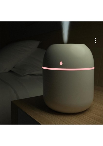 Aroma Uçucu Yağ Difüzör Nemlendirici LED Işık Sessiz Kokular Ev Beyaz (Yurt Dışından) fırsatları