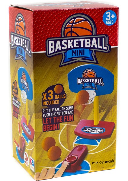 Oyuncak Basketbol Set Masa Üstü Mini Set