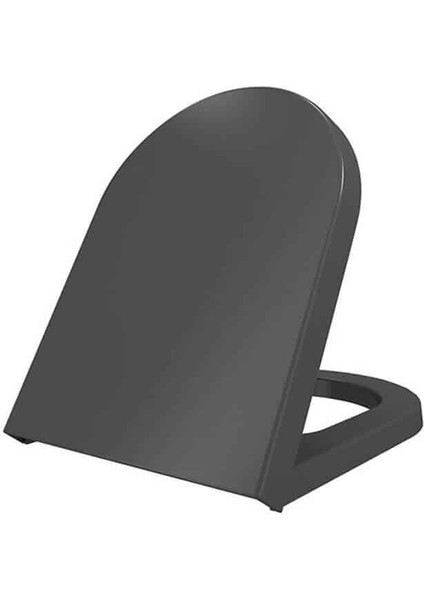 Bocchi Pure S Klozet Kapağı Yeni Mat Antrasit A0301-020
