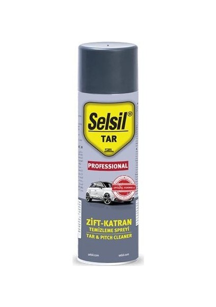 Selsil Zift Katran Temizleme Spreyi 200 ml