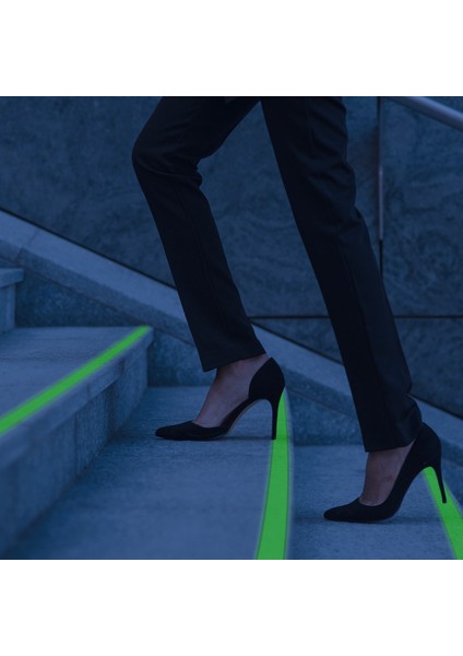 Fosforlu 25MMX25MT Zemin Merdiven Kaydırmaz Bant modelleri