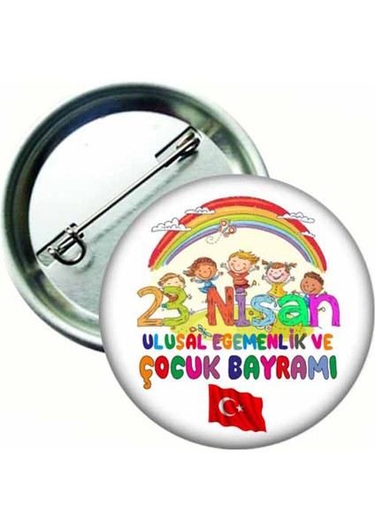 20 Adet - 23 Nisan Öğrenci Rozeti