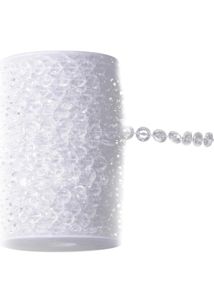 98FT Kristal Çelenk Strand Chandelier Noel Ağacı Düğün Dekor Için