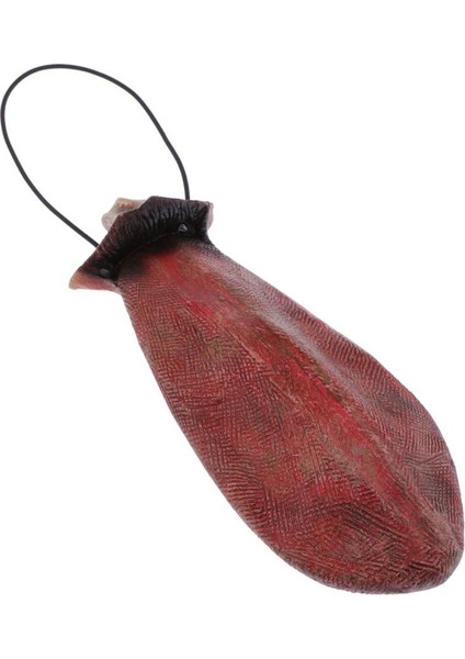 Cadılar Bayramı Asılı Süslemeler, Dil Korkunç Perili Ev Festivali Süslemeleri Tonge 26X11.5 cm modelleri