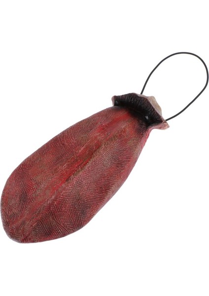 Cadılar Bayramı Asılı Süslemeler, Dil Korkunç Perili Ev Festivali Süslemeleri Tonge 26X11.5 cm fırsatları