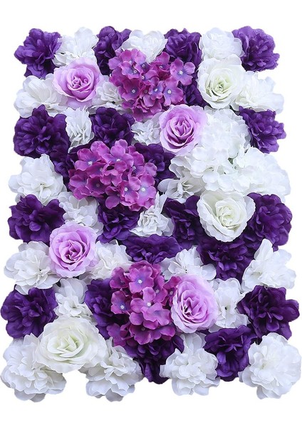 Duvar Asılı Çiçek Çiçek Panelleri Sahte Ipek Gül Çiçek Ev Süsler Için Mor(Yurt Dışından) fiyatları