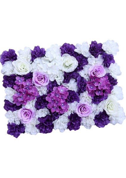 Duvar Asılı Çiçek Çiçek Panelleri Sahte Ipek Gül Çiçek Ev Süsler Için Mor(Yurt Dışından) fırsatları