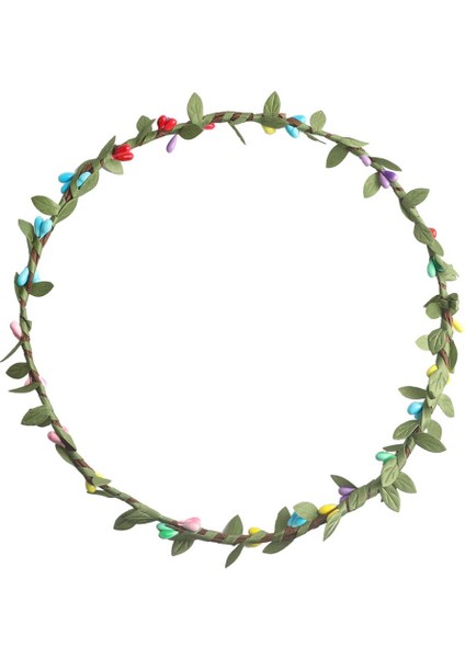 Kızlar Boho Çiçek Çiçek Festivali Düğün Garland Alın Saç Kafa Bandı Çoklu fiyatları