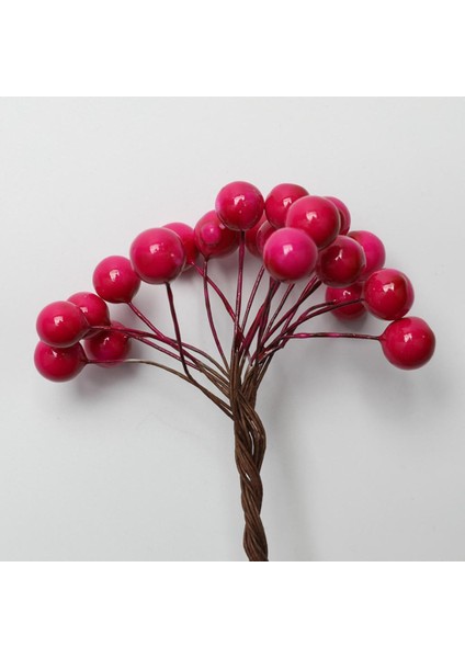 200 Adet Yapay Berry Çiçek Gelin Buketi Ev Düğün Dekorasyon Için Gül Kırmızı modelleri