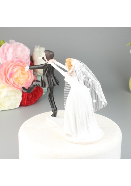 Komik Düğün Rahatlatıcı Damat Reçine Kek Topper Kek Standı Aksesuarları(Yurt Dışından) fırsatları