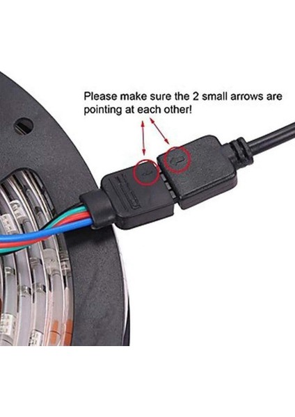 LED Şerit Işıkları 50FT 15 M 44 Tuşları ile Esnek Renk Değiştirme 3528 Işık Şeritleri fırsatları