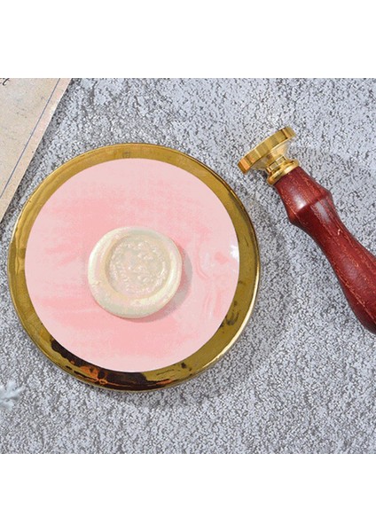 Vintage Balmumu Mühür Demoulding Pad Coaster Mat Seramik Düğün Kartpostal Stil 1(Yurt Dışından) modelleri