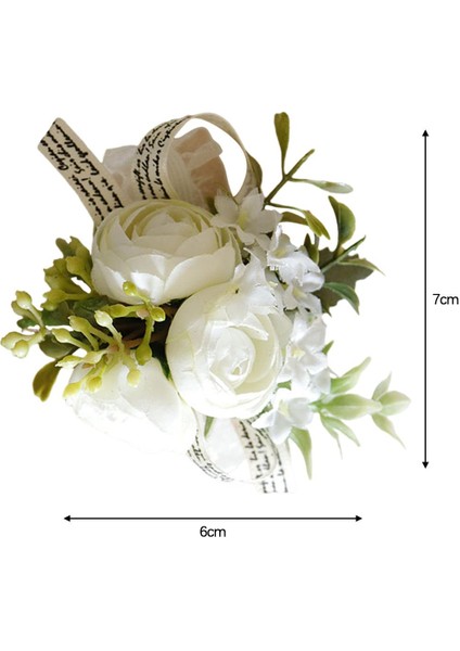 Bilek Korsaj Düğün Parti Supplie Buketleri Parti D El Için Yapay Korsanlar fiyatları