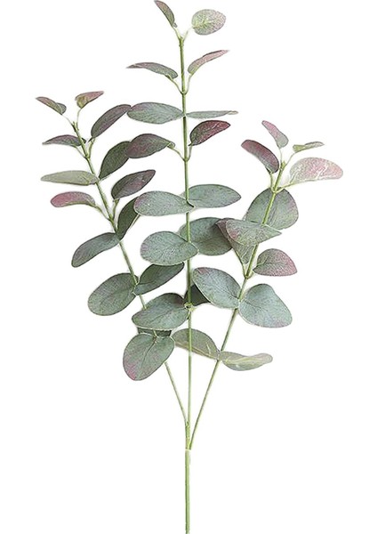 Yapay Sahte Ipek Yaprak Okaliptüs Yeşillik Bitkiler Düğün Ev Dekorasyonu(Yurt Dışından)
