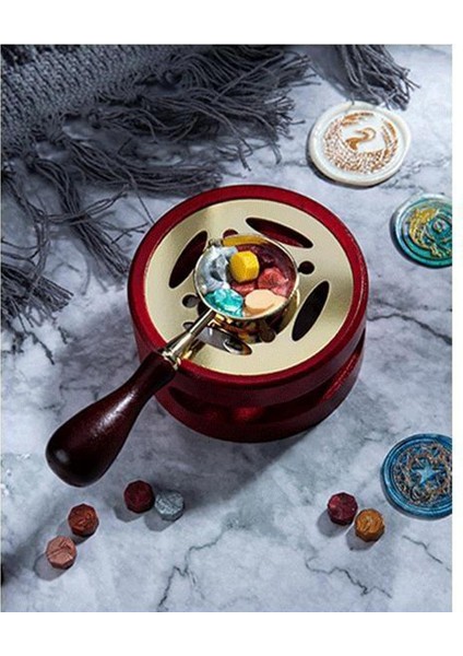 Balmumu Mühür Erime Fırın Kaşık Eritmeli Soba Sopa Aksesuar Erime Kaşık Aracı Stil 1 indirimleri