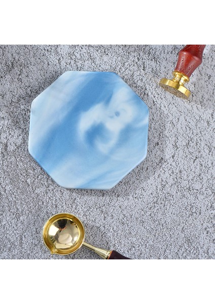 Vintage Balmumu Mühür Demoulding Pad Coasters Mat Seramik Düğün Kartpostal Tarzı 2 modelleri