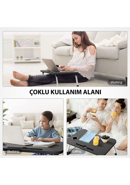 Laptop Sehpası Ders Çalışma Masası Çocuk Çalışma Yatak Sehpası Ders Masası