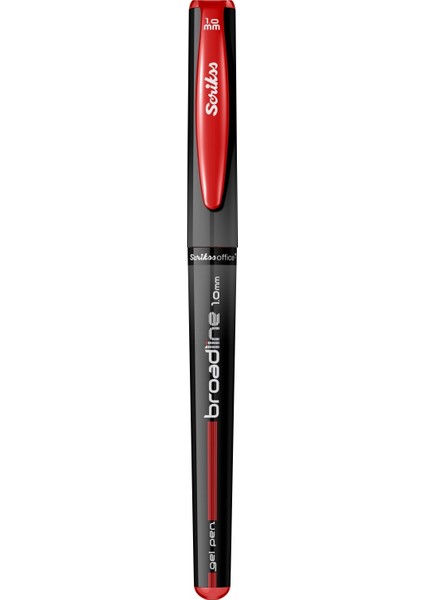 Roller Kalem - Broadlıne - 1.0 mm - Kırmızı