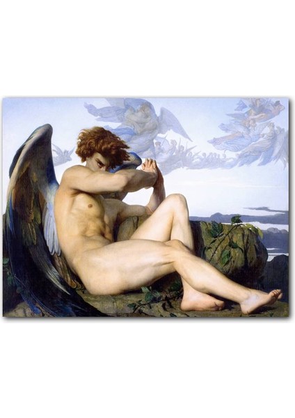 Cakatablo Gökten Düşmüş Melek Alexandre Cabanel Sanat Görseli