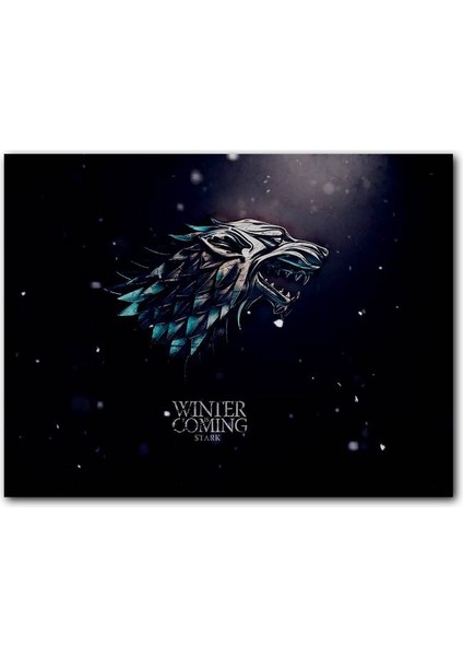 Cakatablo Game Of Thrones Kış Geliyor Stark Logo