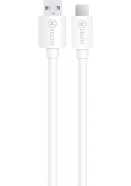 Type-C Data ve Şarj Kablo 2.4A 1m Beyaz ( Fmtdtbyz)