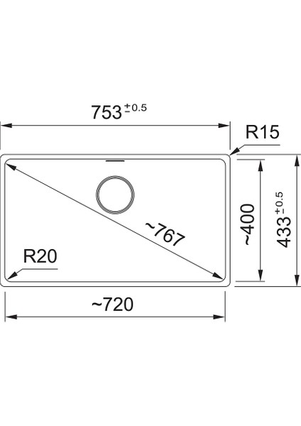 Mrg 210/110-72 Tezgah Altı/sıfır Oyster Granit Maris Eviye modelleri