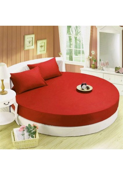 Çap Seçenekli Yuvarlak Lastikli Çarşaf Seti %100 Pamuklu