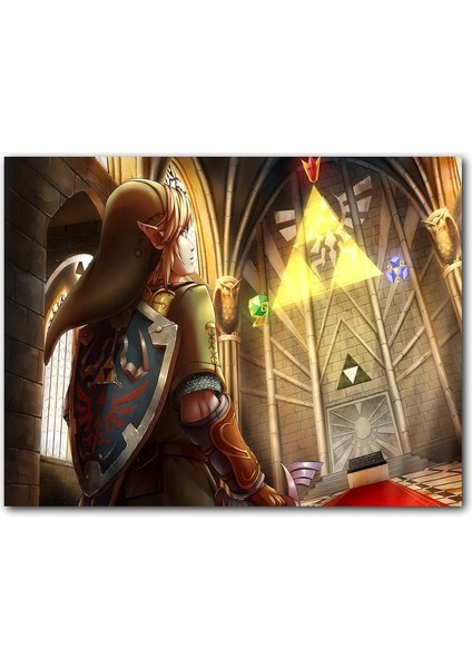 Cakatablo Zelda Ocarina Triforce Efsanesi Görseli