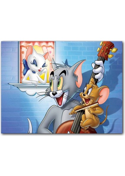 Cakatablo Tom A Jerry Zamilovana Srdce Görseli