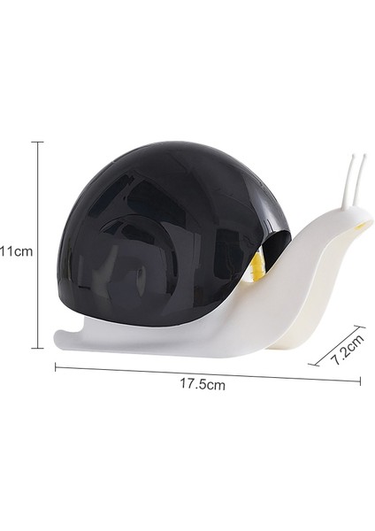 Yaratıcı Salyangoz El Sanitiser Şişe Push-Tipi Losyon Duş Jeli Şişe Siyah (Yurt Dışından) fiyatları