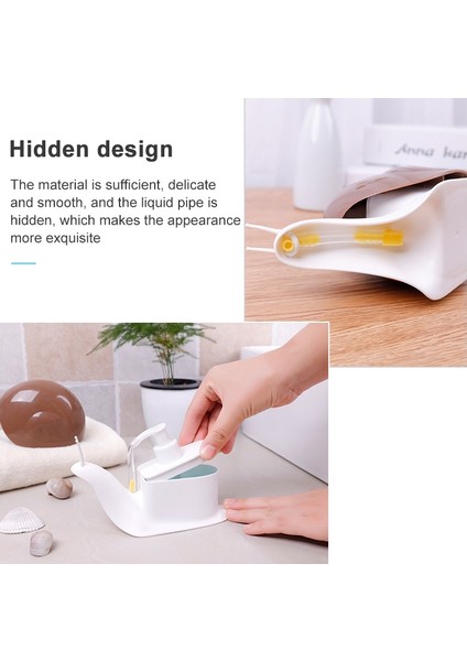 Yaratıcı Salyangoz El Sanitiser Şişe Push-Tipi Losyon Duş Jeli Şişe Siyah (Yurt Dışından) fırsatları