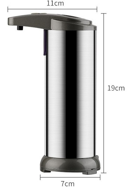 250 ml Paslanmaz Çelik Otomatik Sabunluk Kızılötesi Sensör Sabunluk (Yurt Dışından) modelleri
