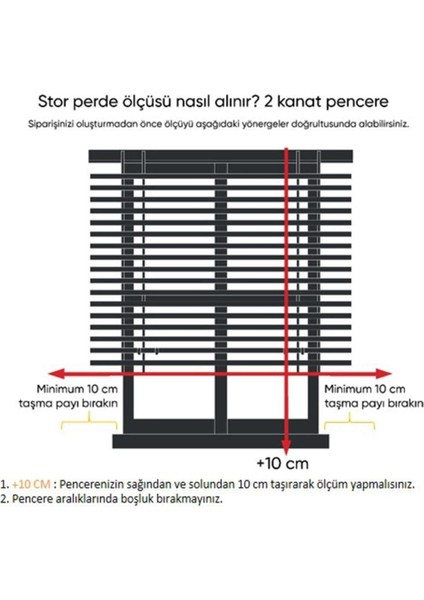 Çift Mekanizmalı Tül Stor Perde MT1093