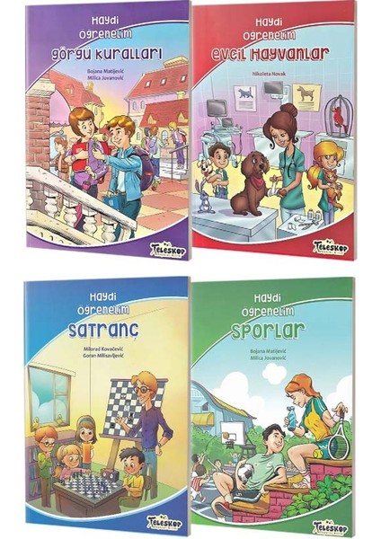 Haydi Öğrenelim Seti - 4 Kitap