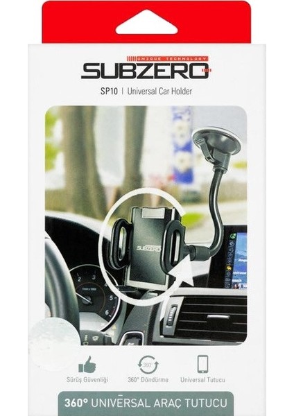 Araç Telefon Tutucu Subzero SP10 20 cm fiyatları