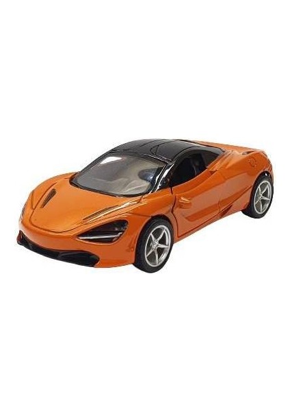 Çek Bırak Metal Araba Mclaren 12 cm Turuncu