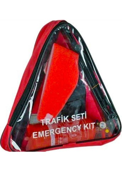 5 Parça Çantalı Trafik ve Ilk Yardım Seti