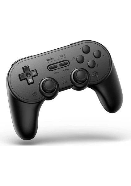 Pro 2 Bluetooth Controller Nintendo Switch Kablosuz Oyun Kolu , Pc, Macos, Android, Steam & Raspberry Pi Black Edition