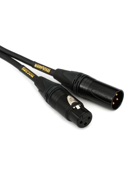 Gold Xlrf-Xlrm 3mt | Ultra Kalite Balanced | Dengeli Mikrofon Kablosu Xlr-Erkekten → Xlr Dişiye | 3mt