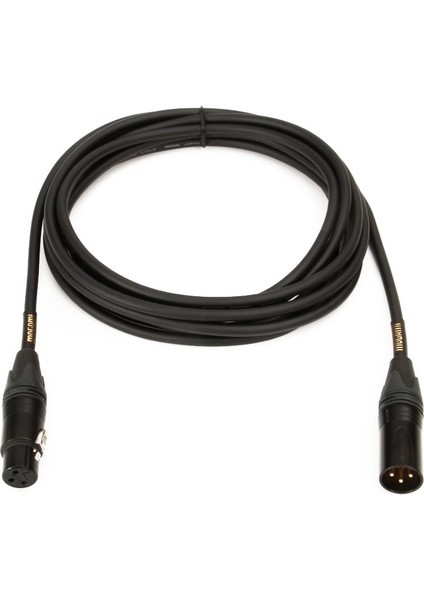 Gold Xlrf-Xlrm 3mt | Ultra Kalite Balanced | Dengeli Mikrofon Kablosu Xlr-Erkekten → Xlr Dişiye | 3mt