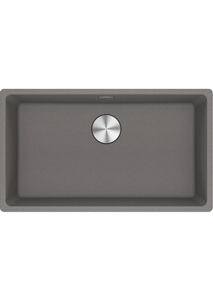 Mrg 210/110-72 Tezgah Altı/sıfır Stone Grey Granit Maris Eviye
