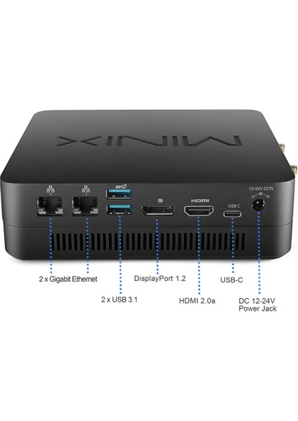 Mini Pc Intel Core i5-8279LJ 8GB/256GB SSD Windows 10 Pro Mini Pc