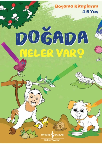 Doğada Neler Var?  – Boyama Kitaplarım 4-5 Yaş