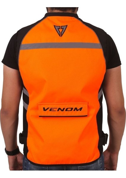 Venom VN-911 Reflektör Yelek Turuncu