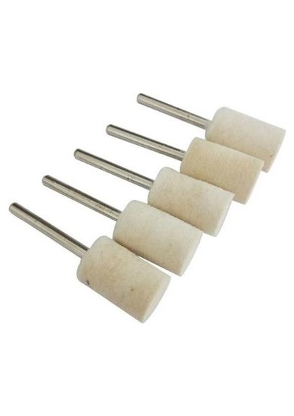 10X15 Poli̇saj Keçesi̇ Sapli 3mm Si̇li̇ndi̇r