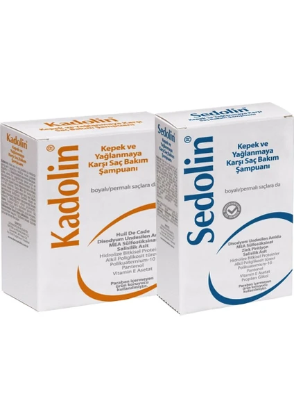 Kadolin + Sedolin Kepek  Şampuan 300 ml